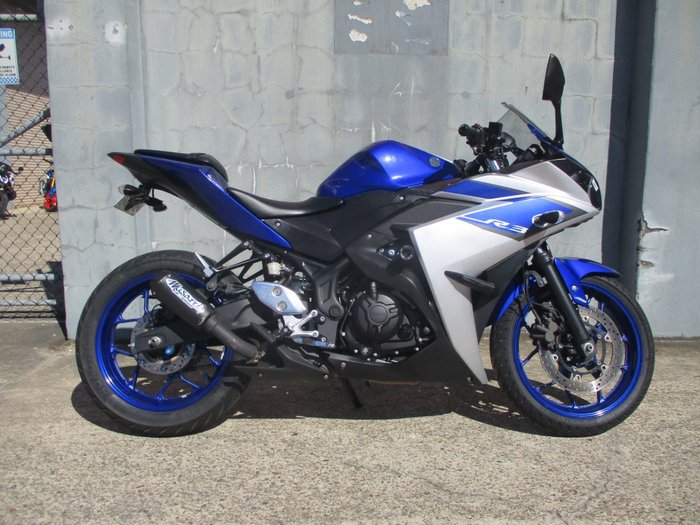 2015 YAMAHA YZF-R3 BLUE