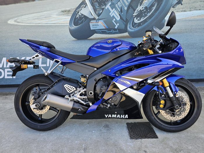 2008 Yamaha YZF-R6 R6 Blue