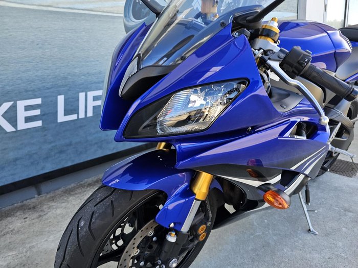 2008 Yamaha YZF-R6 R6 Blue