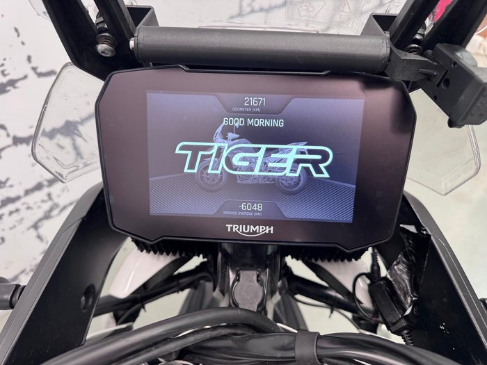 2023 Triumph Tiger 900 GT Pro Tiger White