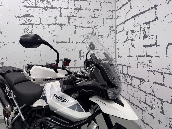 2023 Triumph Tiger 900 GT Pro Tiger White