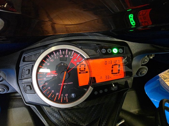 2018 Suzuki GSX-R750 BLACK