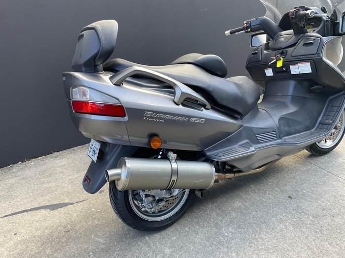 2008 Suzuki Burgman 650 Executive (AN650A) Burgman Grey