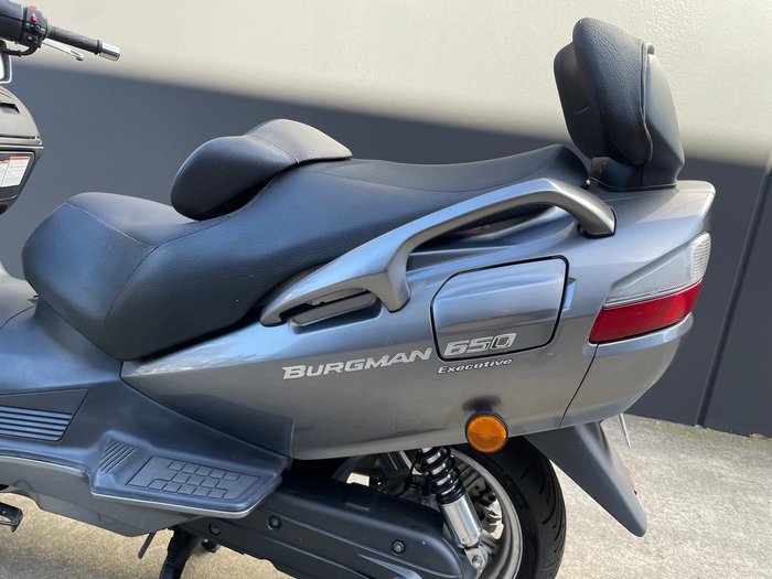 2008 Suzuki Burgman 650 Executive (AN650A) Burgman Grey
