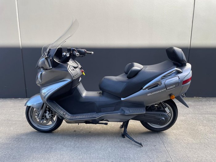 2008 Suzuki Burgman 650 Executive (AN650A) Burgman Grey