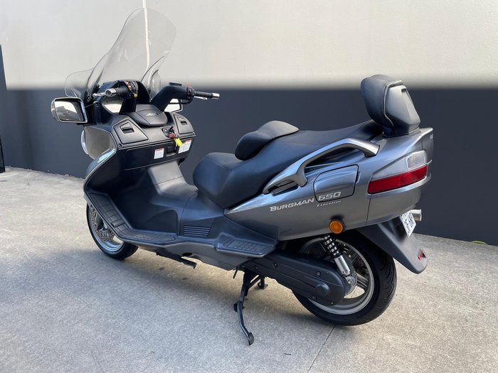 2008 Suzuki Burgman 650 Executive (AN650A) Burgman Grey