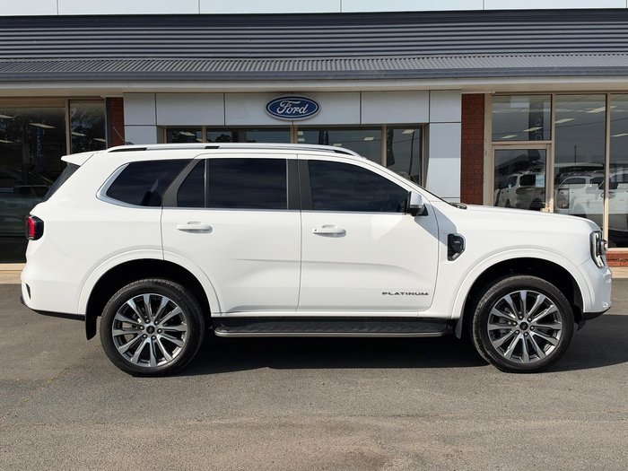 2026 Ford Everest Platinum MY26.00 4X4 Dual Range Arctic White