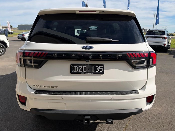 2026 Ford Everest Platinum MY26.00 4X4 Dual Range Arctic White