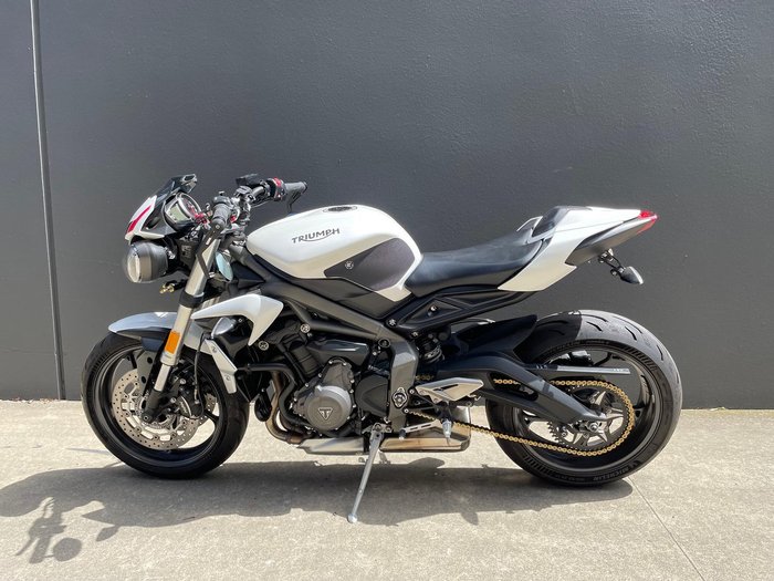 2020 Triumph Street Triple S 660 LAMS Street Triple White