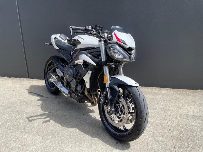 2020 Triumph Street Triple S 660 LAMS Street Triple White