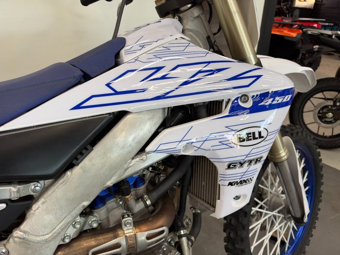 2022 Yamaha YZ450F White