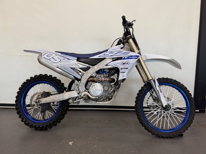 2022 Yamaha YZ450F White