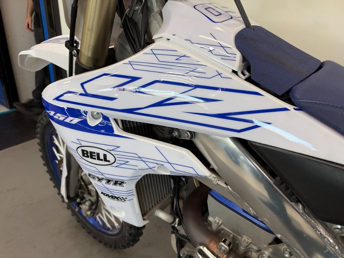 2022 Yamaha YZ450F White
