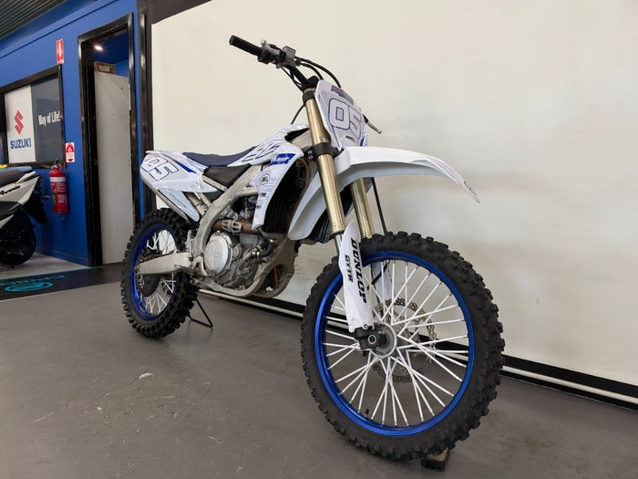 2022 Yamaha YZ450F White