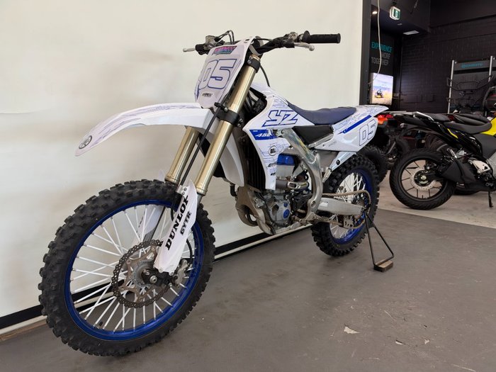 2022 Yamaha YZ450F White