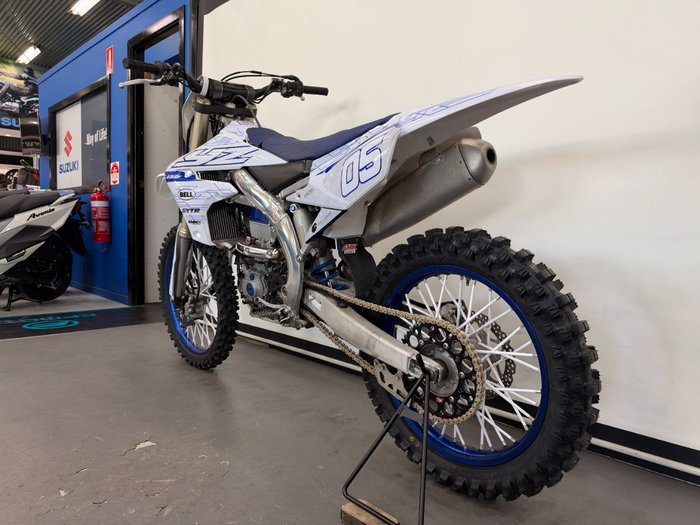2022 Yamaha YZ450F White