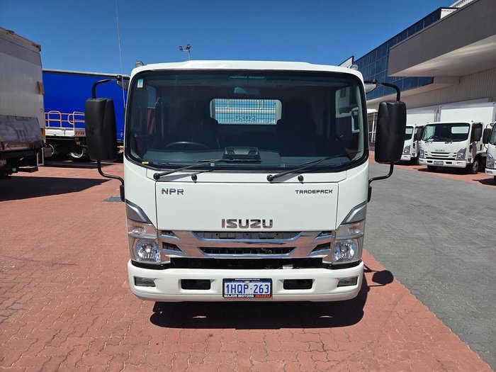 2022 Isuzu Npr 45/55-155 Car License Auto Tray