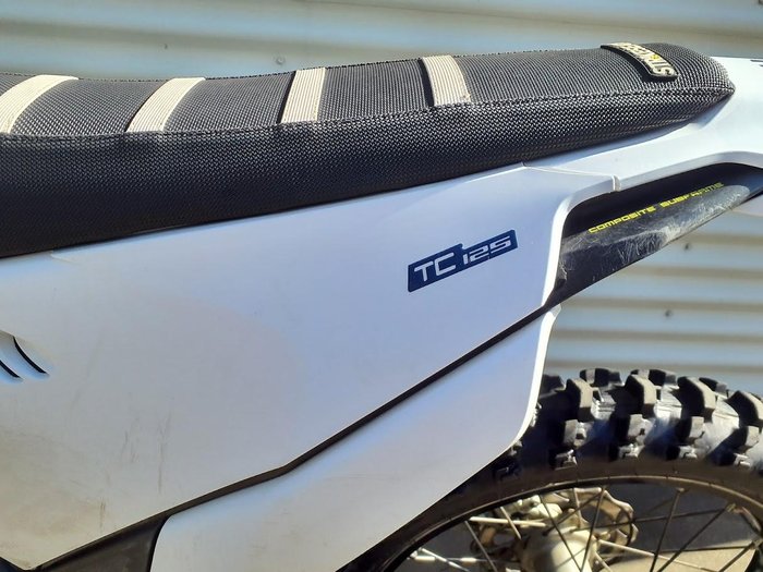 2022 Husqvarna TC 125 TC White