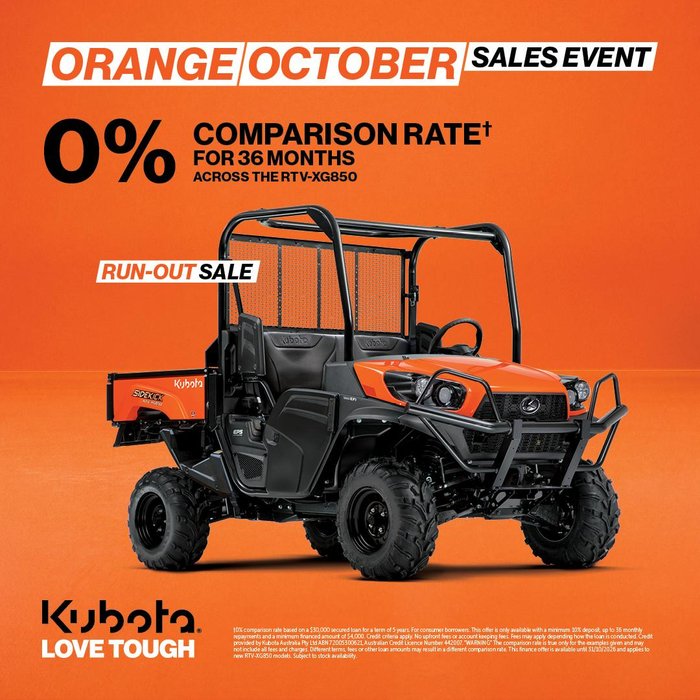 2026 Kubota Rtv-Xg850