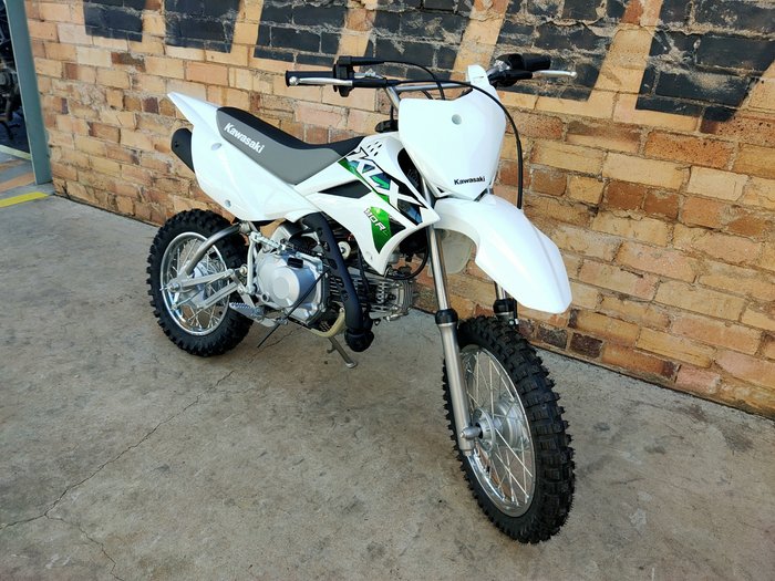 2027 KAWASAKI KLX110RL MINI BIKE WHITE