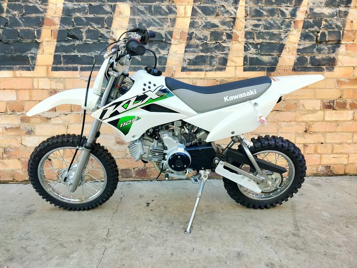 2027 KAWASAKI KLX110RL MINI BIKE WHITE