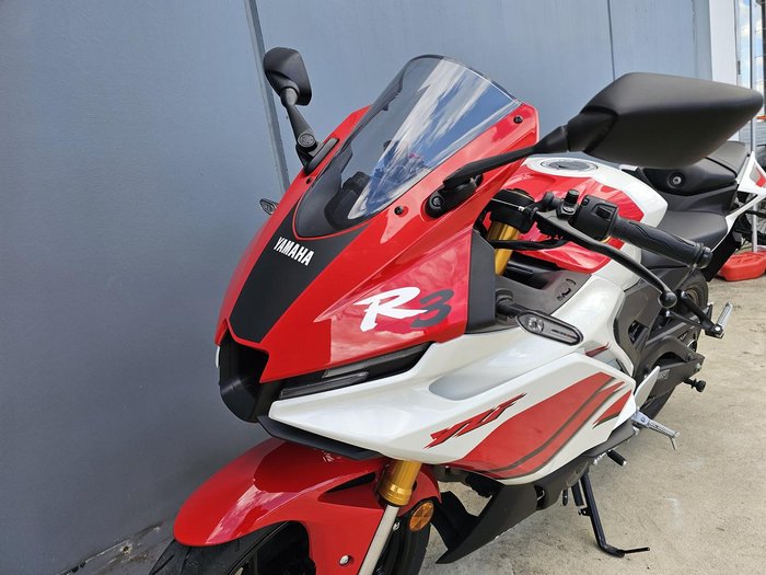 2026 Yamaha YZF-R3 70th Anniversary R3 White