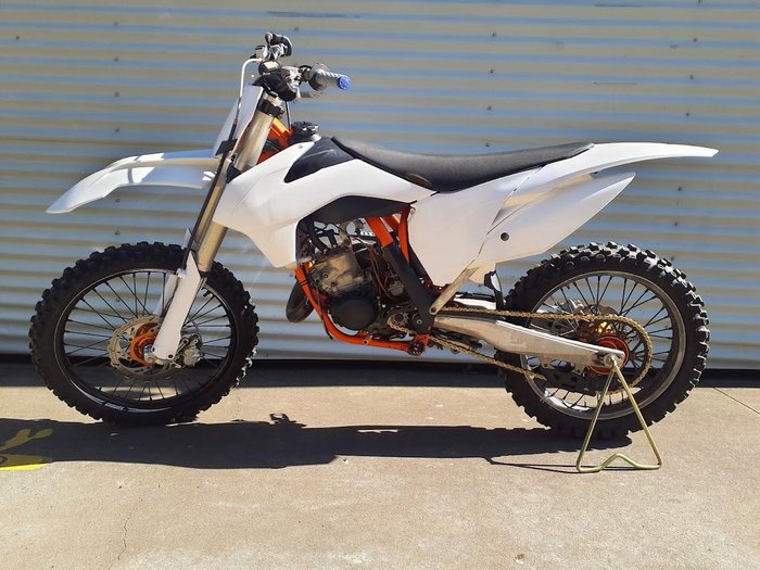 2016 KTM 125 SX SX White