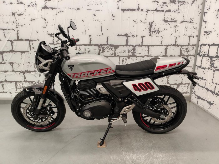 2026 Triumph Tracker 400 Tracker Silver