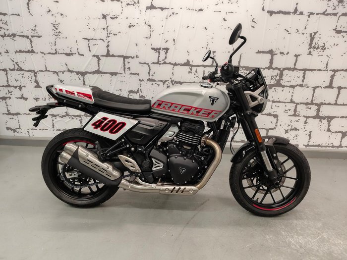2026 Triumph Tracker 400 Tracker Silver