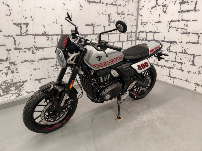 2026 Triumph Tracker 400 Tracker Silver