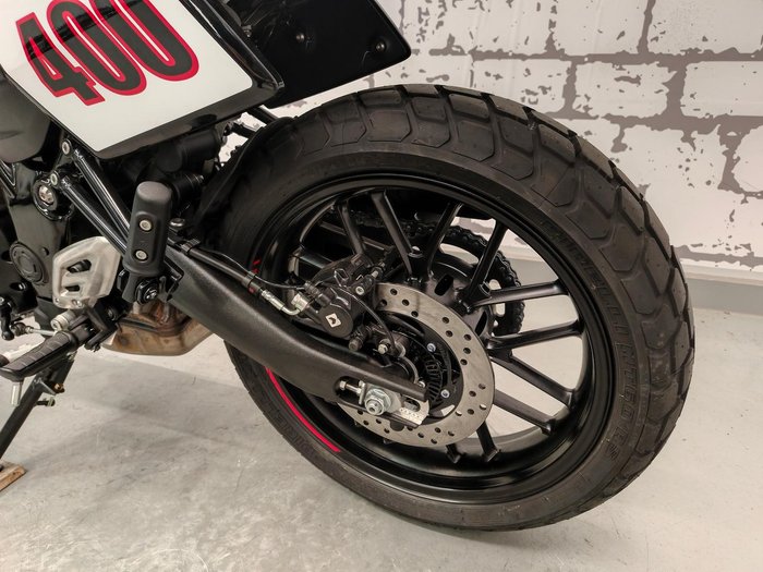 2026 Triumph Tracker 400 Tracker Silver