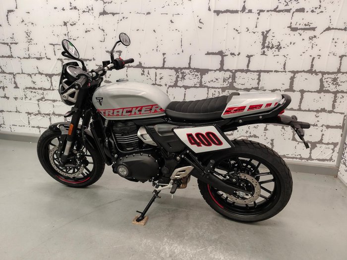 2026 Triumph Tracker 400 Tracker Silver