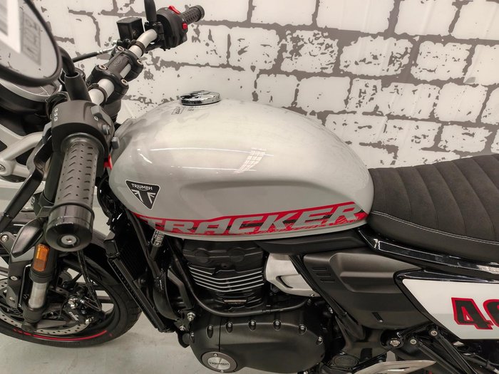 2026 Triumph Tracker 400 Tracker Silver