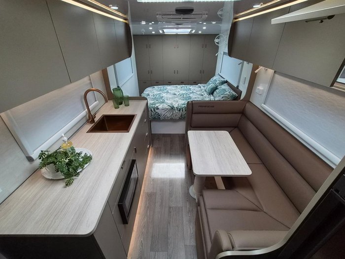 2026 Prime Edge Caravans 226 Side Club Supreme Storage Aluminium Frame Off Grid