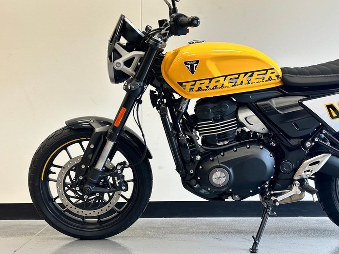 2026 Triumph Tracker 400 Tracker Yellow