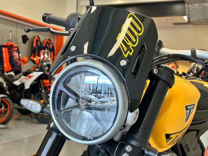 2026 Triumph Tracker 400 Tracker Yellow