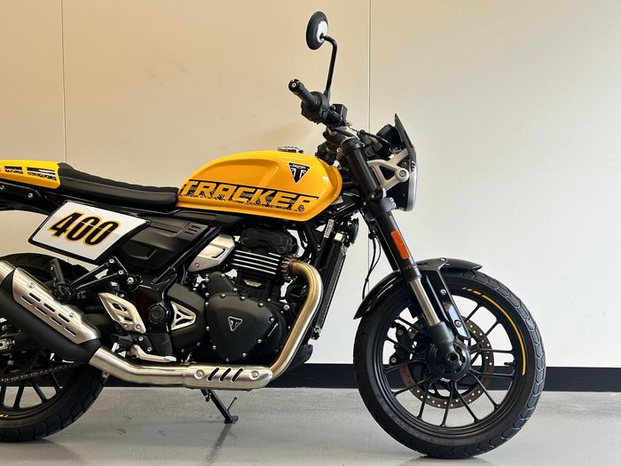2026 Triumph Tracker 400 Tracker Yellow