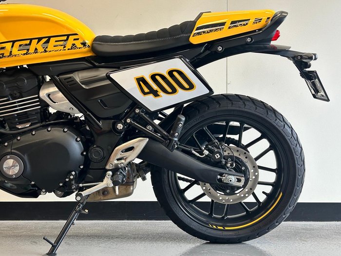 2026 Triumph Tracker 400 Tracker Yellow