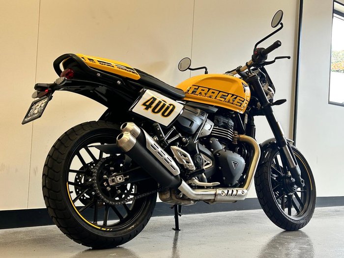 2026 Triumph Tracker 400 Tracker Yellow