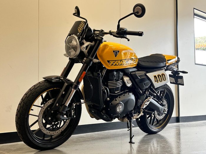2026 Triumph Tracker 400 Tracker Yellow