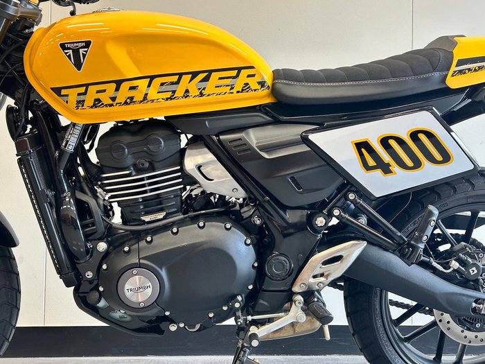 2026 Triumph Tracker 400 Tracker Yellow
