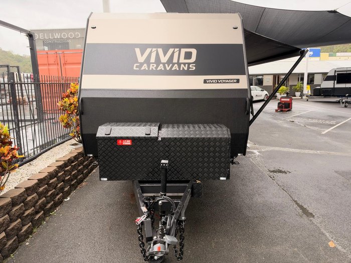 2027 Vivid Caravans Voyager Rear Club Lounge