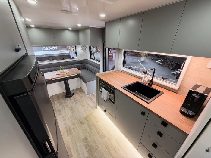 2027 Vivid Caravans Voyager Rear Club Lounge
