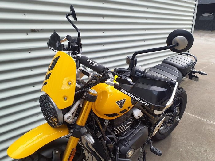2026 Triumph Scrambler 400 XC Scrambler Yellow