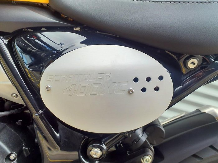 2026 Triumph Scrambler 400 XC Scrambler Yellow