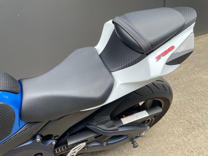 2012 Suzuki GSX-R750 GSX-R Blue