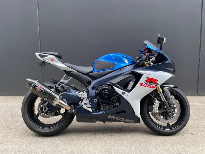 2012 Suzuki GSX-R750 GSX-R Blue