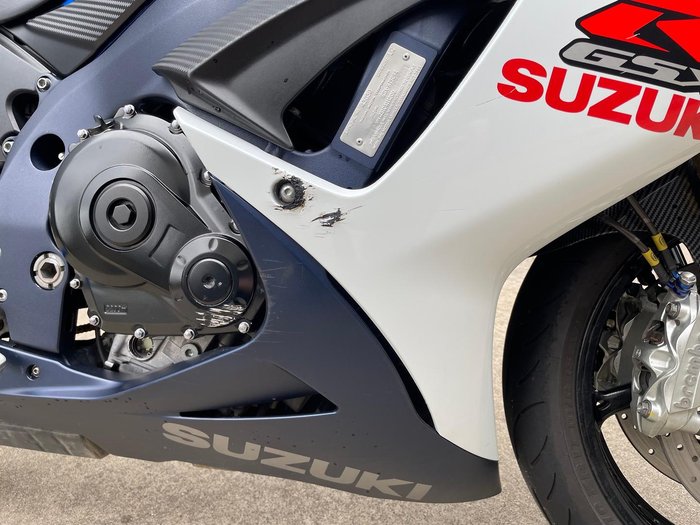 2012 Suzuki GSX-R750 GSX-R Blue