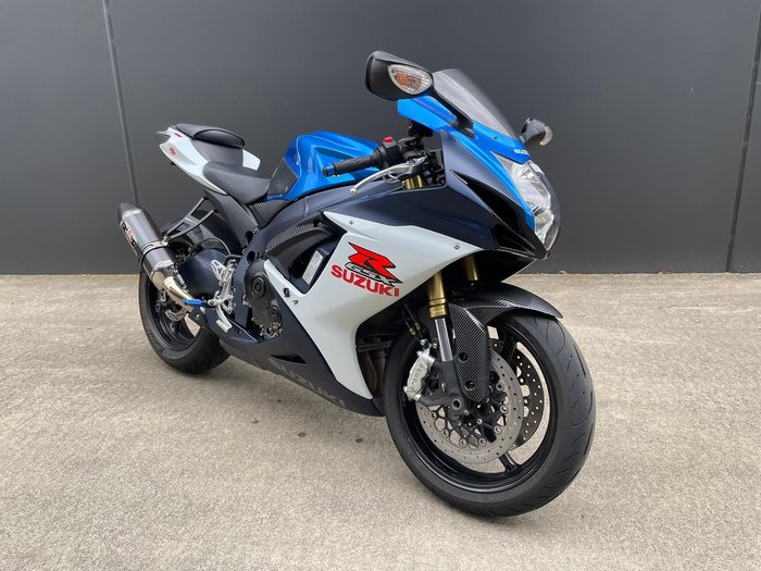 2012 Suzuki GSX-R750 GSX-R Blue