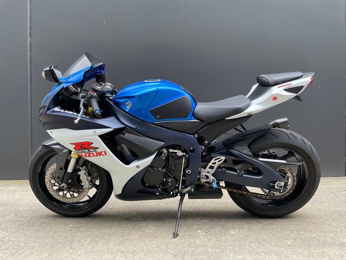 2012 Suzuki GSX-R750 GSX-R Blue